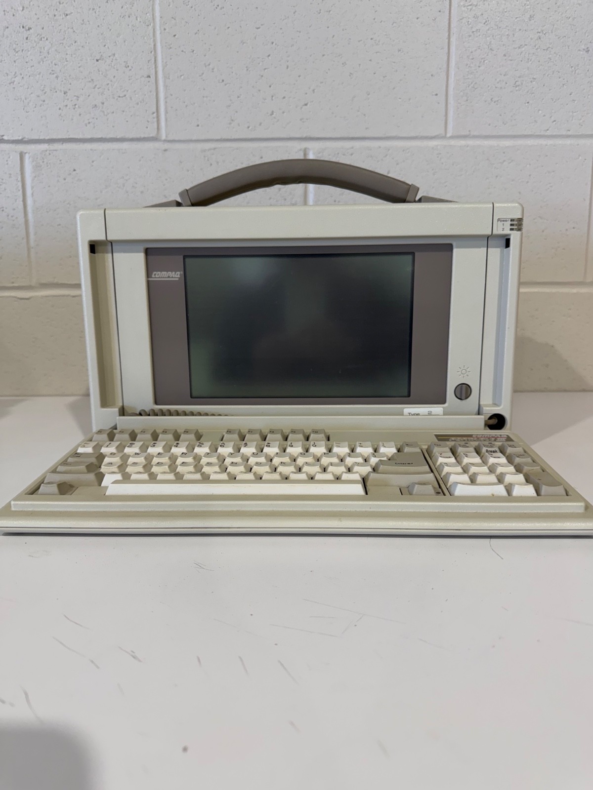 Vintage COMPAQ Portable III Computer Model: 2660